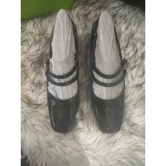 Sam Edelman Tahira Mary Jane Heels – Black Patent – Size 9.5M - Picture 2 of 4